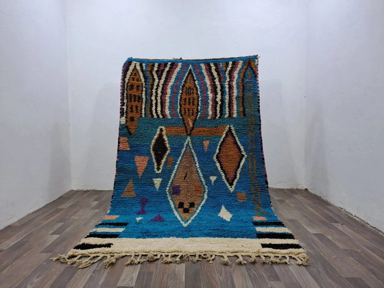Tapis marocain traditionnel, pure laine, 3x2 m. – Wool (photo 4 of 11)