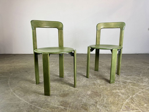2er Set Vintage Stühle Bruno Rey Kusch & Co 1970er Design