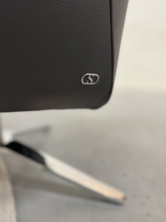 Image 1 of 2 De Sede 278 Drehstühle Living Leder grau