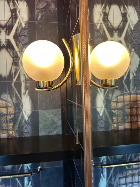 Image 1 of Lampade da parete in stile Hollywood Regency