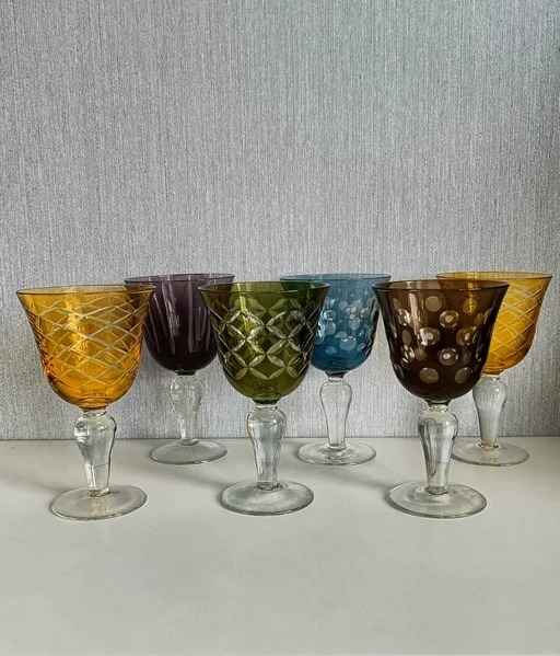 6x verres à vin Pols Potten