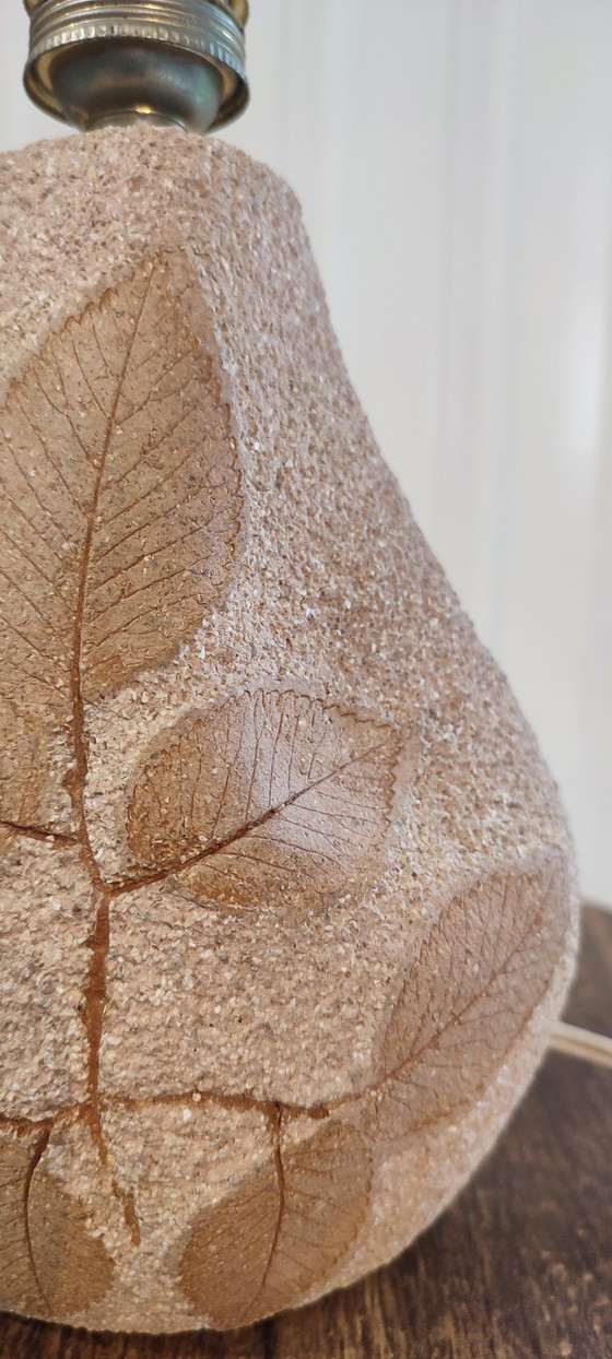 Image 1 of Pied de Lampe “Herbier” années 70 (Hérault)