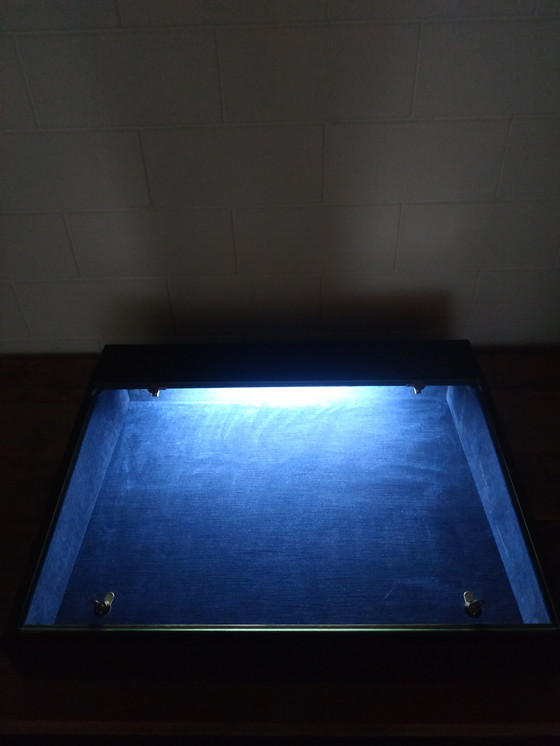 Image 1 of Rare Vintage 60s-70s Display Case With Lighting