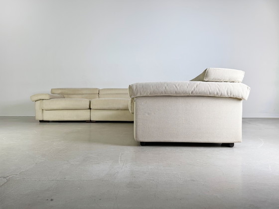 Image 1 of Original Vintage B&B Italia Canapé d'angle Erasmo Afra Tobia Scarpa Modulaire