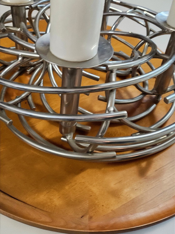 Image 1 of Traum Designer Fink Manufaktur Luxus Dekokranz Weihnachtskranz Kerzen Kranz Kerzenständer