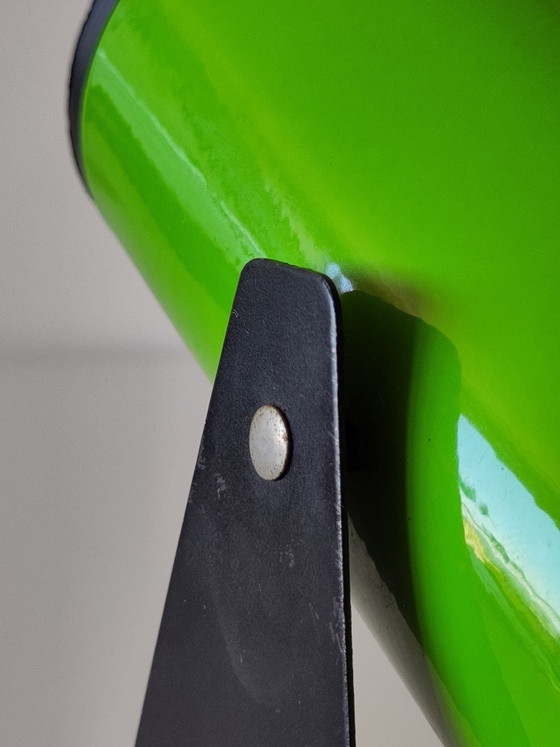 Space Age green lamp, Wall lights, Metal (photo 9 of 11)