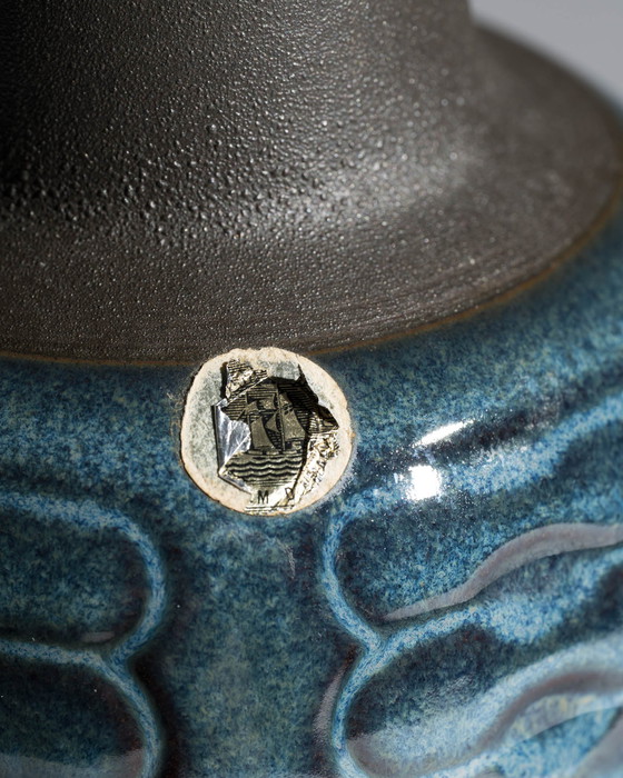 Image 1 of Jarrón de cerámica Søholm Studio Einar Johansen Dinamarca años 60 Modelo 3329