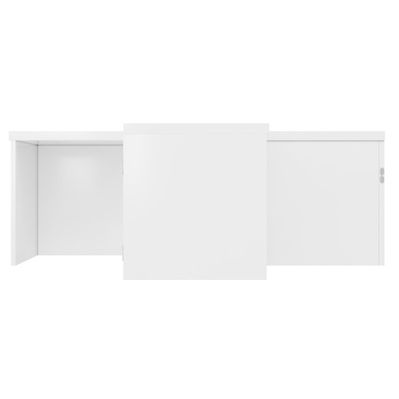 Image 1 of Urban Meuble White Glossy square coffee table, table top with free combination UVVEDS