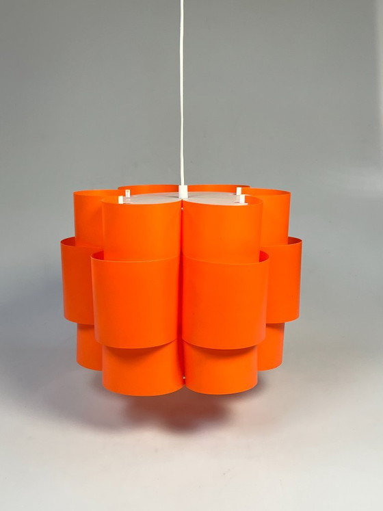 Vintage pendant lamp, Hans Agne Jakobsen, Scan-light, Tn64/410 – Plastic (photo 12 of 15)