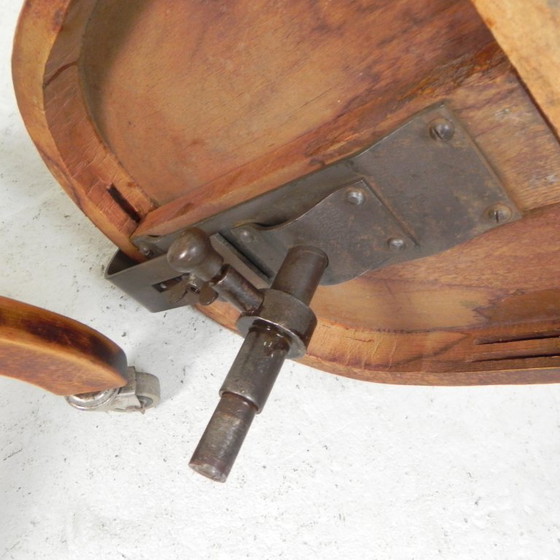 Sedia da ufficio Bauhaus, sedia da studio KRENZER, anni '30 – Sedie girevoli, Ghisa, Legno (photo 27 of 28)