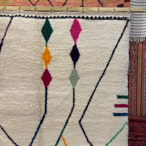 Alfombra bereber multicolor de 240 cm x 150 cm. – Wool (photo 7 of 7)