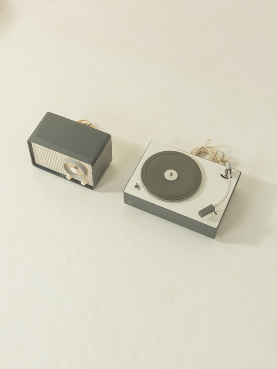 Image 1 of BRAUN Radio SK 25 & record player PS2