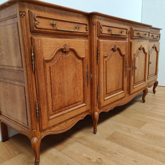 Country Vintage Louis XV Sideboard Wall Cabinet Buffet Cabinet. 504 – Wood (photo 8 of 19)