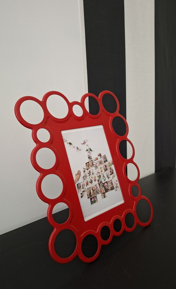 Cornice per foto vintage Ikea Olsbo in rosso dalla fine degli anni '90 – Cornici per foto, Metal (photo 3 of 5)