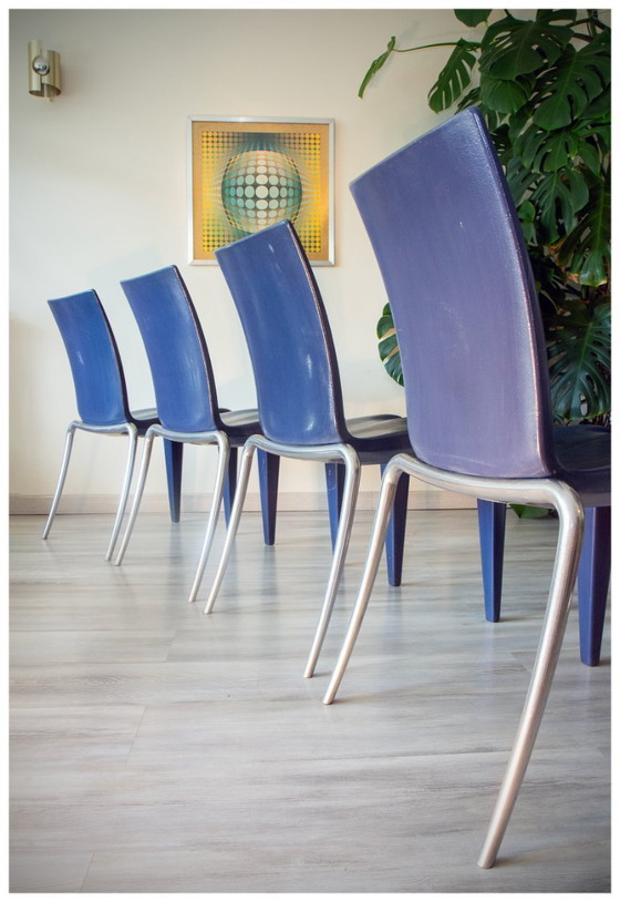 Image 1 of Set of 4 P.Starck chairs, VITRA edition, 1992