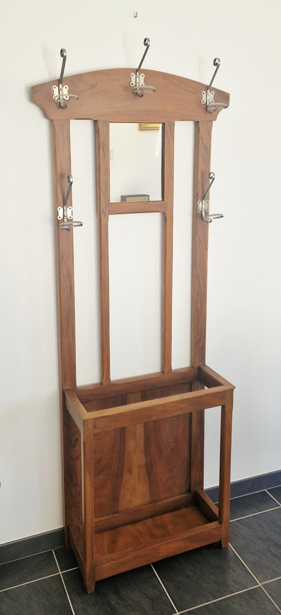 Image 1 of Art Deco entreehal - Periode jaren 40 - Hout en metaal