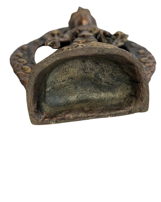 Tara de pie – estatua de bronce dorado al fuego, Tíbet o Nepal, ca. siglos XVIII-XIX – Esculturas, Bronze (photo 9 of 9)
