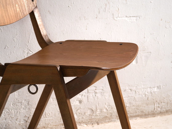 Poltrona lounge vintage originale Thonet (c.1950) – Sedie da camera, Mid Century Modern (photo 29 of 40)