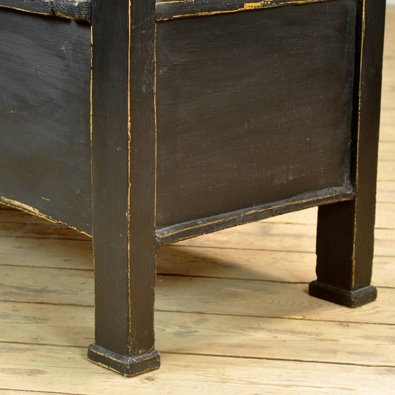 Image 1 of Antique pine drop-top bench, 1900s