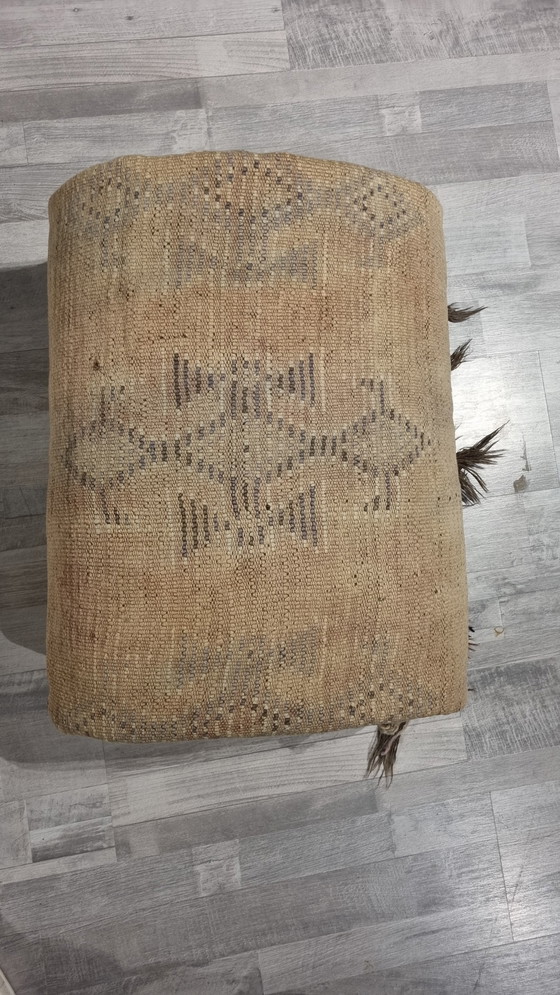 Image 1 of Beige Vintage rug, Moroccan carpet 170x375 cm