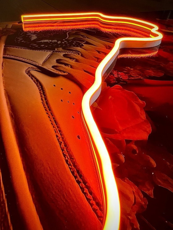 Image 1 of Jordan Flowers Buquet Led Wall Art - LEDMansion