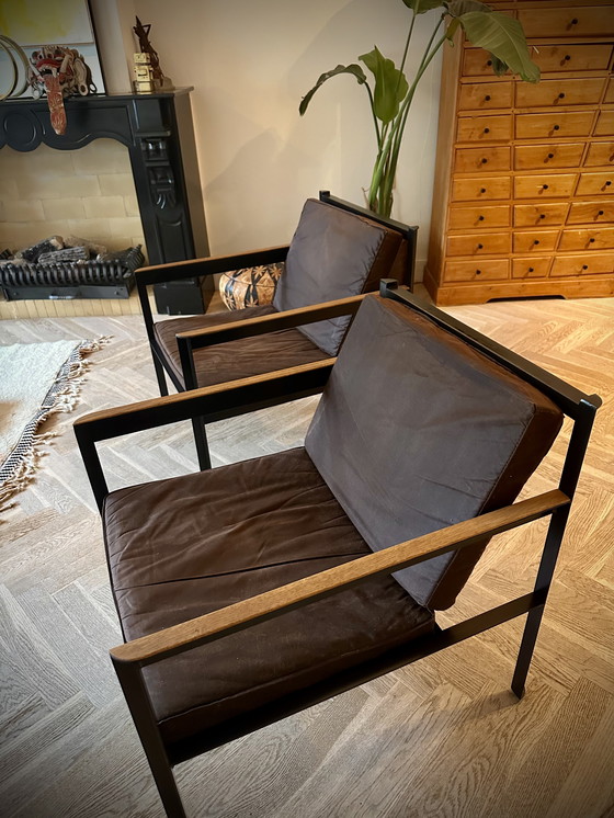 Image 1 of Silla de carga Heerenhuis Sillón de lona con reposabrazos