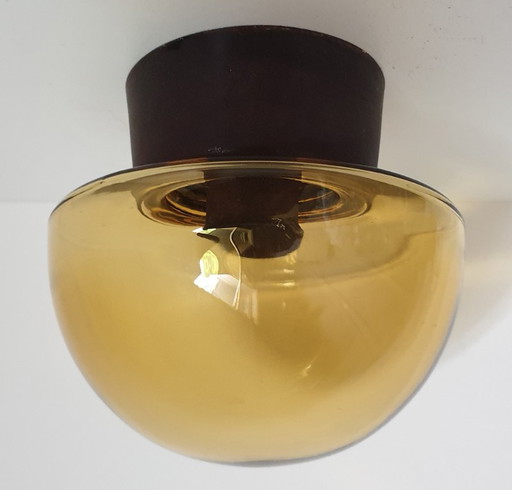 Plafonnier "champignon" vintage