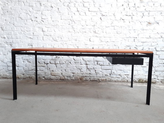 PK52 Poul Kjaerholm Desk Table Carl Hansen Oregon – Carl Hansen & Søn, Metal, Wood, Vintage (photo 5 of 9)
