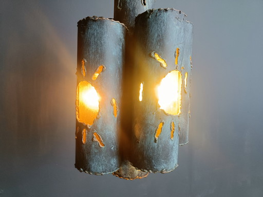 Lustre Brutaliste Vintage, 1960s