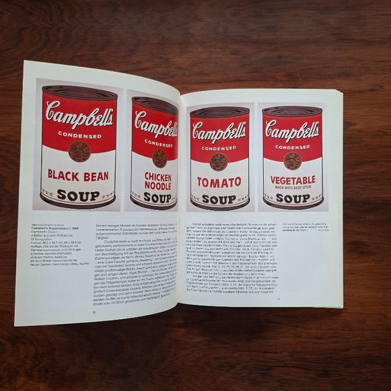 Image 1 of Libro de mesa de centro de Andy Warhol, artista del Pop Art. 1928-1987.