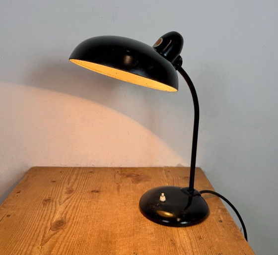 Image 1 of Black Industrial Bauhaus Table Lamp from Escolux, 1930s
