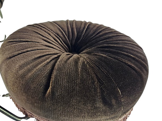 Image 1 of Sedia vintage in stile Chiavari, metallo, ottone, anni '50