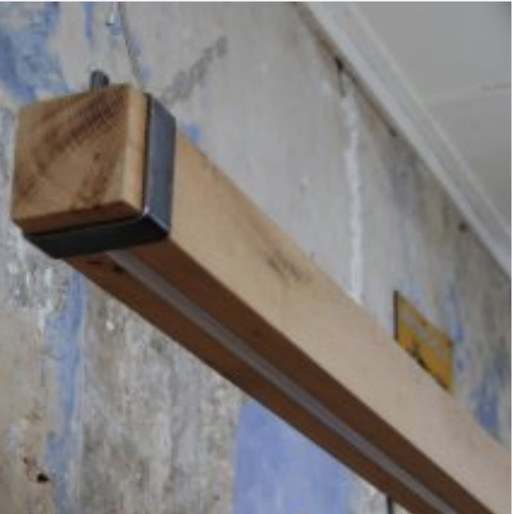 Beautiful wooden beam lamp Gloej!