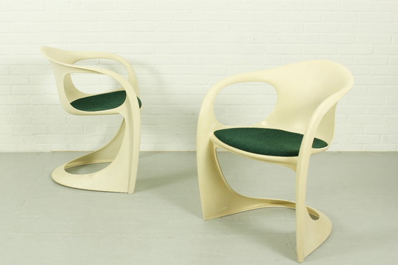 Image 1 of Pair of Casalino Armchairs by Alexander Begge for Casala – Space Age Design (1970s)