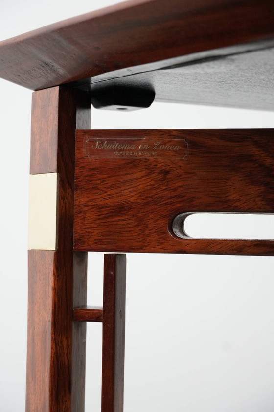 Image 1 of High square Art Deco Schuitema design side table in very good condition