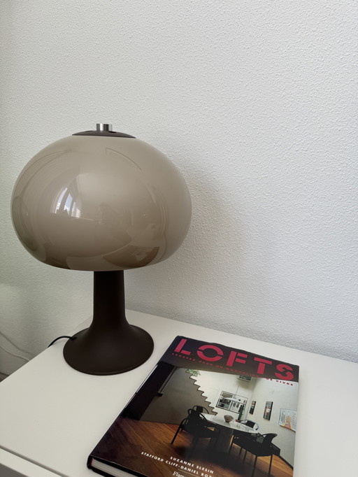 Lampe champignon vintage Herda