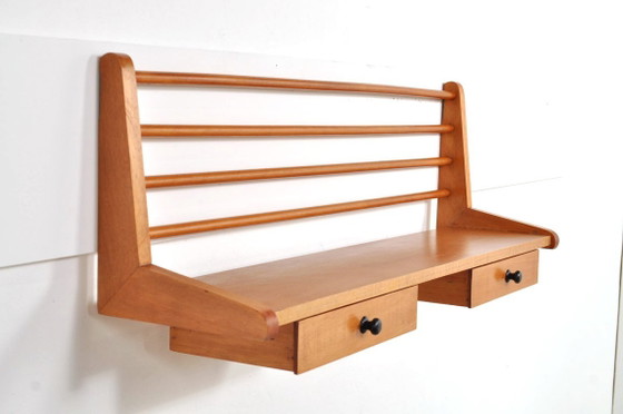 Étagère Murale Vintage en Hêtre Mid-Century, Années 1950 – Objets déco, Wood (photo 5 of 7)