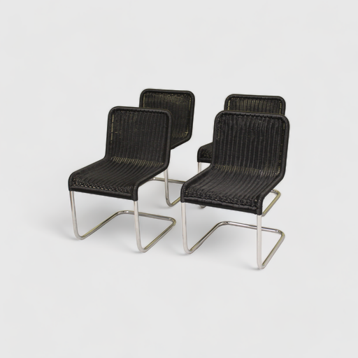 4x Design dining room chairs - TECTA 1970s