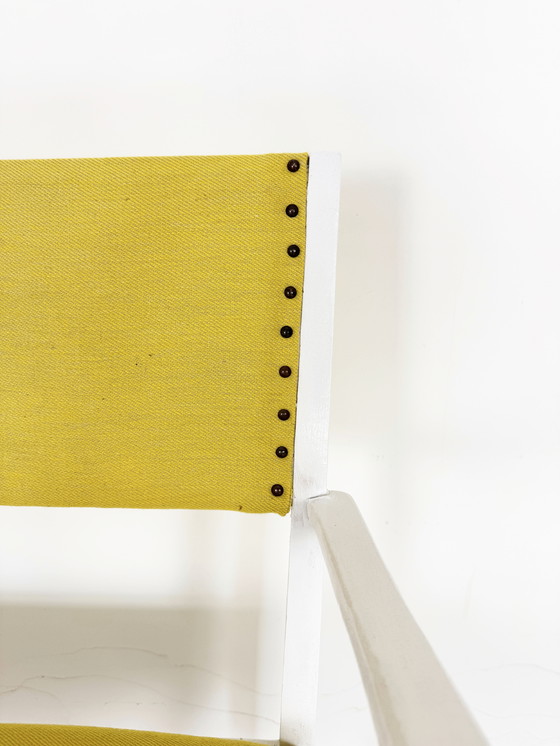 Image 1 of Banc de cuisine jaune