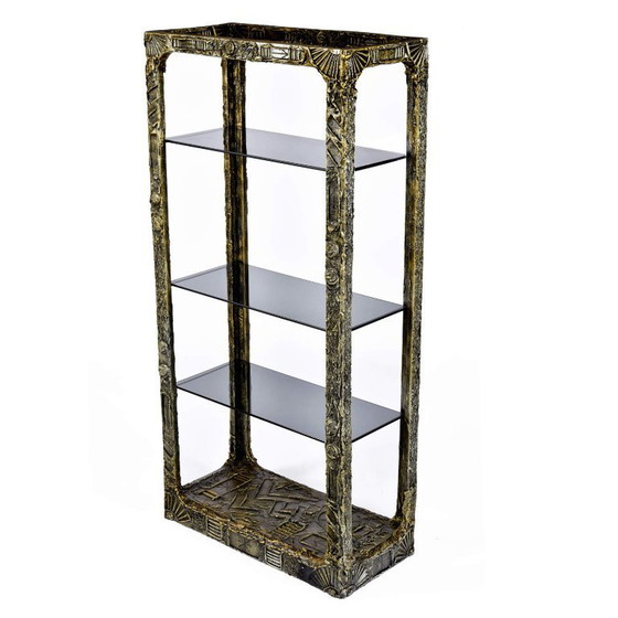 Image 1 of Adrian Pearsall per Craft Associates Scaffali espositivi brutalisti a torre