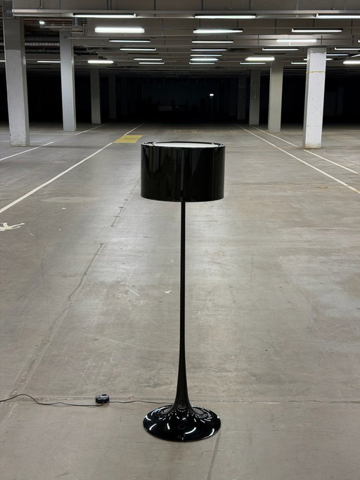 FLOS Spun Light Lampadaire Noir