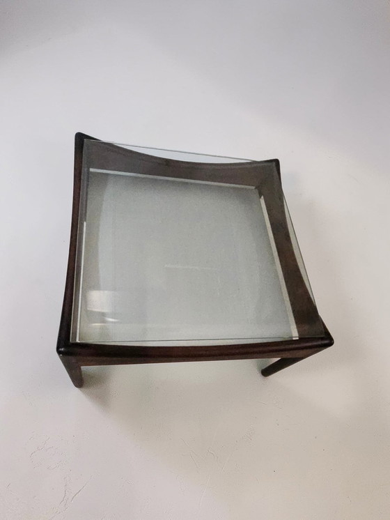 Image 1 of Set di 2 poltrone di design + tavolo Mid Century Kristian Vedel per Søren Willadsen Møbelfabrik Danimarca anni '60