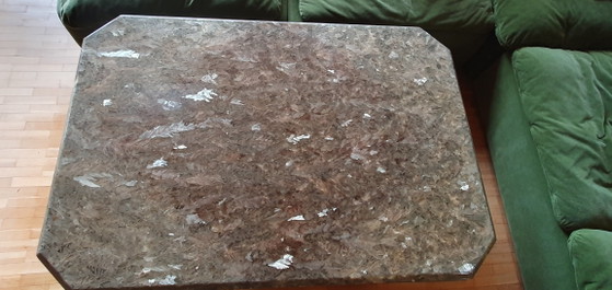 Image 1 of Vintage modulaire bank uit de jaren 70 (1978) – inclusief originele factuur + salontafel