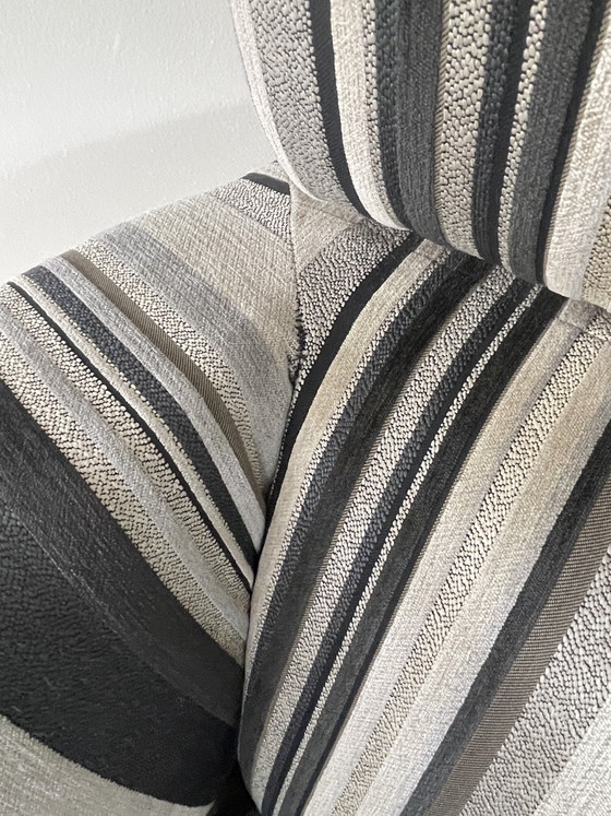 Image 1 of 2 x sillones a rayas Leolux Concharov