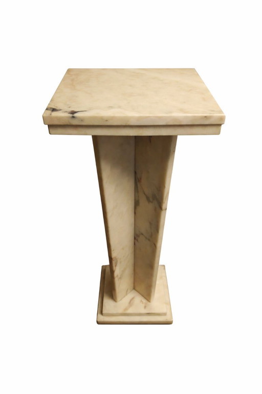 Marmorsäule / Sockel - Art Deco - ca. 1930-1950