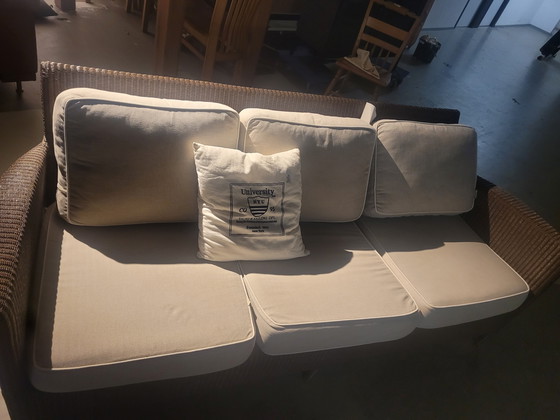 Image 1 of Divano a 3 posti Lloyd Loom