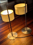 Set of 2 Miguel Milá TMD Table Lamps by Santa & Cole