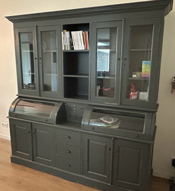 Großer ländlicher Buffetschrank "Bastiaan" (201 cm) – Buffetschränke, Holz (photo 4 of 5)