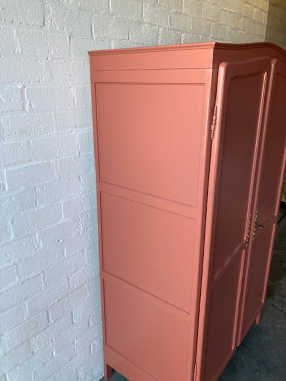 Image 1 of Vintage antique girls' wardrobe, restyled wardrobe