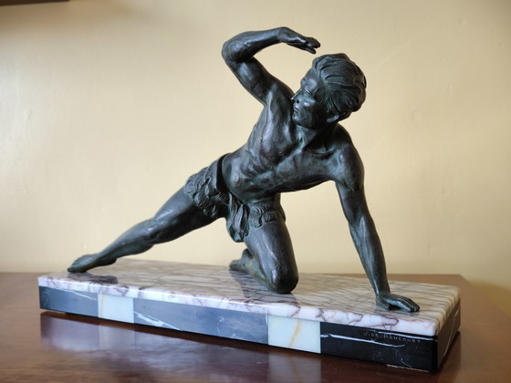 Image 1 of Sculpture: An Athlete Looking Away